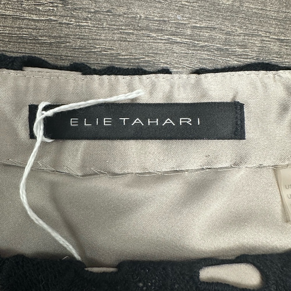 Elie Tahari Black and White A-Line Skirt - Picture 13 of 16